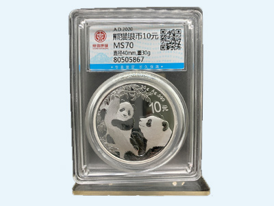 熊猫银币10元